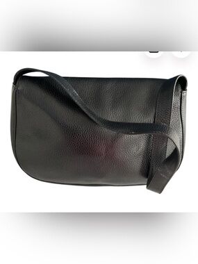Desmo pebble leather, made in italty genuine leather Shoulder Bag